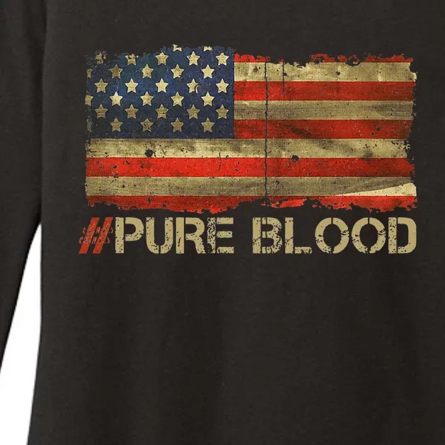 Pure Blood Movement Pureblood Freedom Womens CVC Long Sleeve Shirt