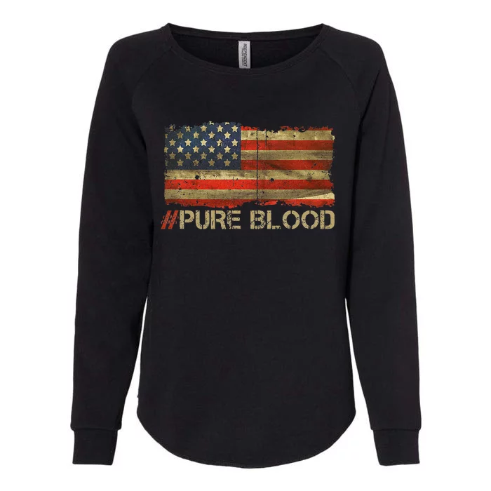 Pure Blood Movement Pureblood Freedom Womens California Wash Sweatshirt