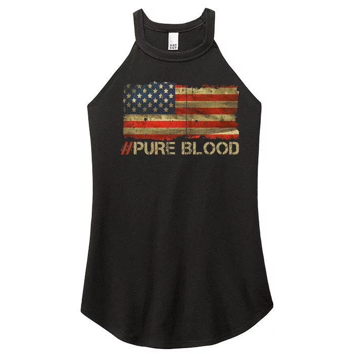 Pure Blood Movement Pureblood Freedom Women’s Perfect Tri Rocker Tank