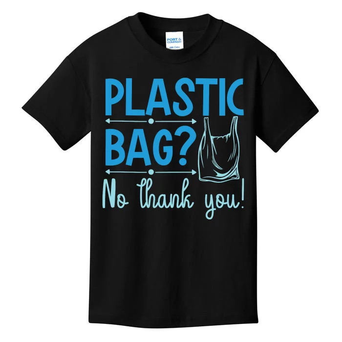 Plastic Bag No Thanks You Kids T-Shirt