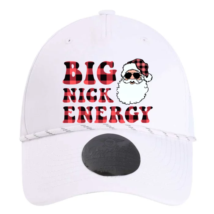 Plaid Big Nick Energy Santa Claus Funny Christmas Performance The Dyno Cap