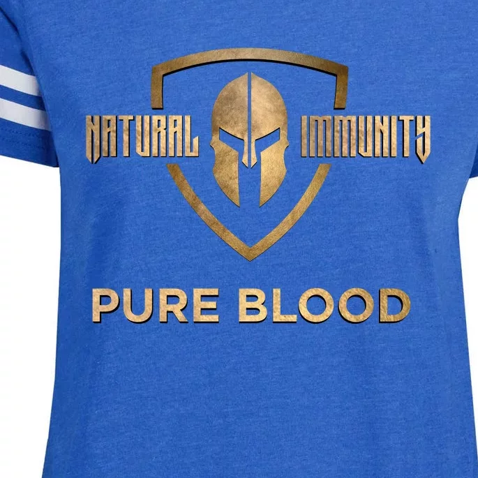 Pure Blood Natural Immunity Enza Ladies Jersey Football T-Shirt