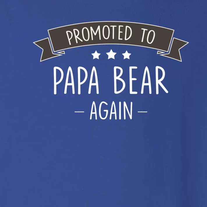 Papa Bear: New Promoted To Papa Bear Again Gift Toddler Long Sleeve Shirt