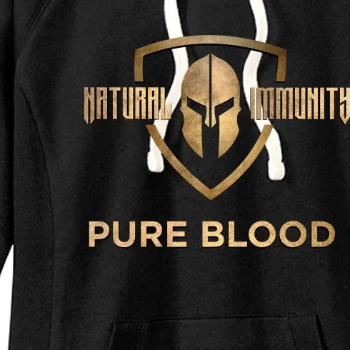 Pure Blood Natural Immunity Women's Fleece Hoodie