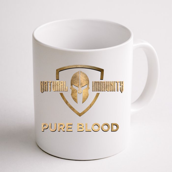 Pure Blood Natural Immunity Front & Back Coffee Mug