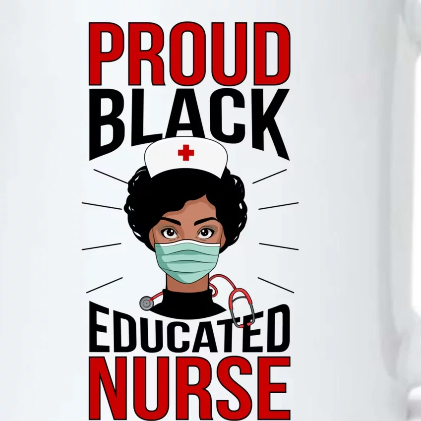 Proud Black Nurse African American Nurse Melanin Nursing Gift Black Color Changing Mug