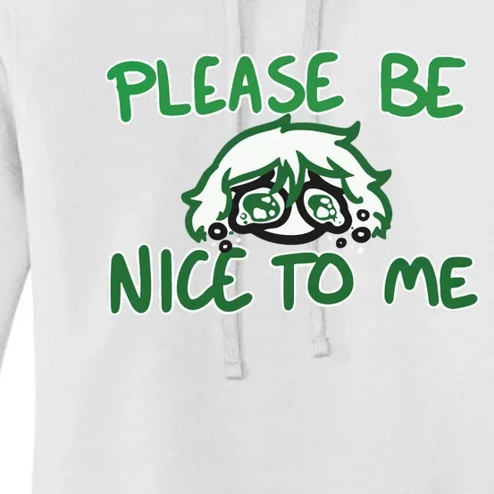 Please Be Nice To Me Women's Pullover Hoodie