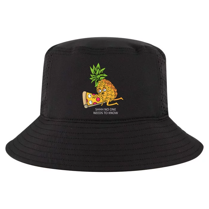 Pineapple Belongs On Pizza Lover Funny Food Pun Cool Comfort Performance Bucket Hat