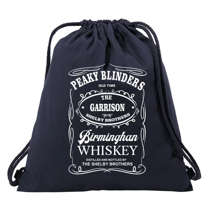 Peaky Blinders Old Time The Garrison Shelby Brothers Retro Drawstring Bag