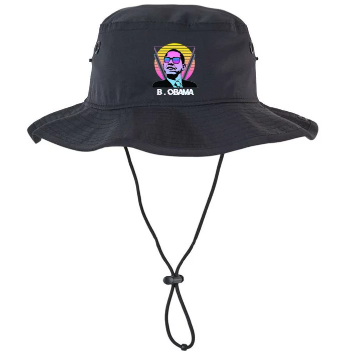 President Barack Obama Vintage Retro Vaporwave Sunglasses Legacy Cool Fit Booney Bucket Hat