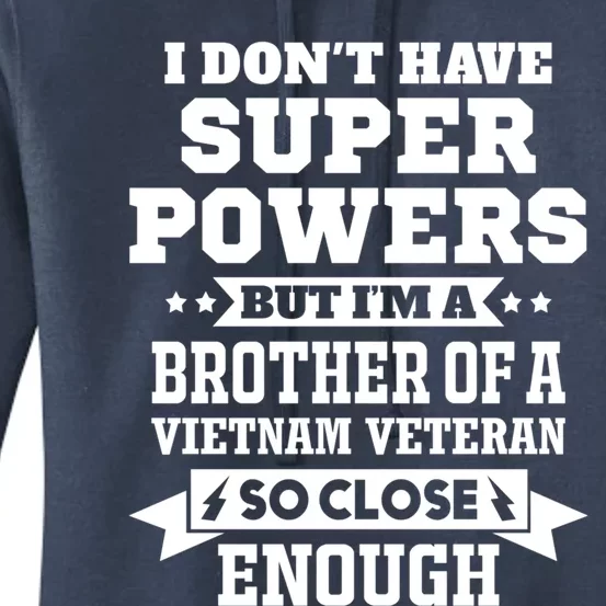 Proud Brother Of A Vietnam Veteran Memorial Day Cool Gift Women's Pullover Hoodie