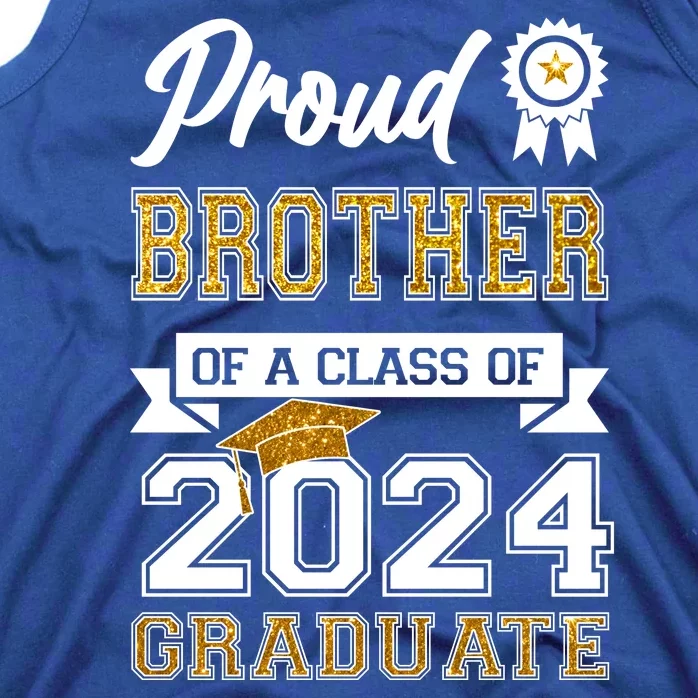 Proud Brother Of The Class Of 2024 Graduate Tank Top