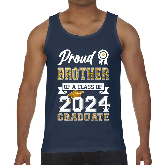 Proud Brother Of The Class Of 2024 Graduate Comfort Colors® Tank Top