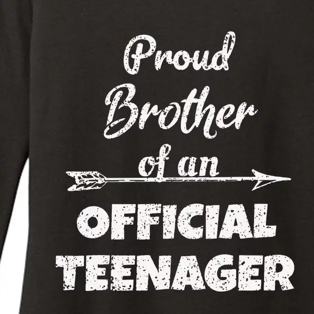 Proud Brother Of An Officiall Teenager, 13th B Day Party Womens CVC Long Sleeve Shirt