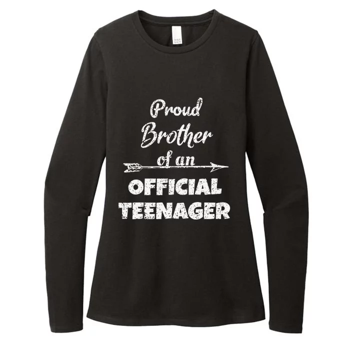 Proud Brother Of An Officiall Teenager, 13th B Day Party Womens CVC Long Sleeve Shirt