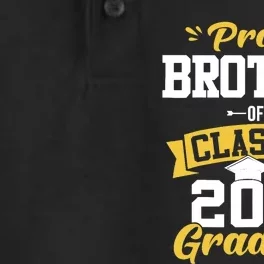 Proud Brother Of A Class Of 2024 Graduate Senior Graduation Dry Zone Grid Performance Polo