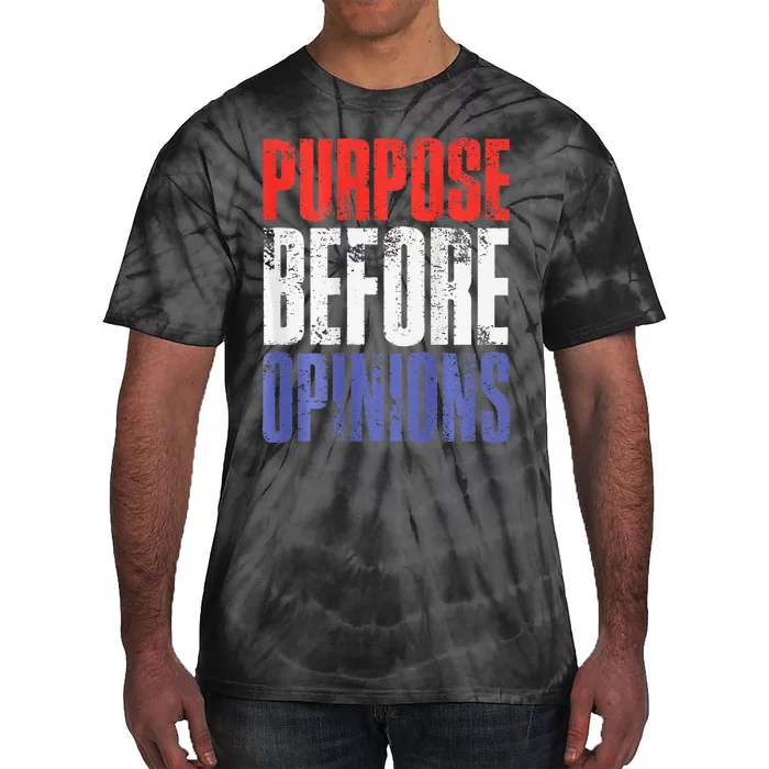 Purpose Before Opinions Austin Theory Live Tie-Dye T-Shirt