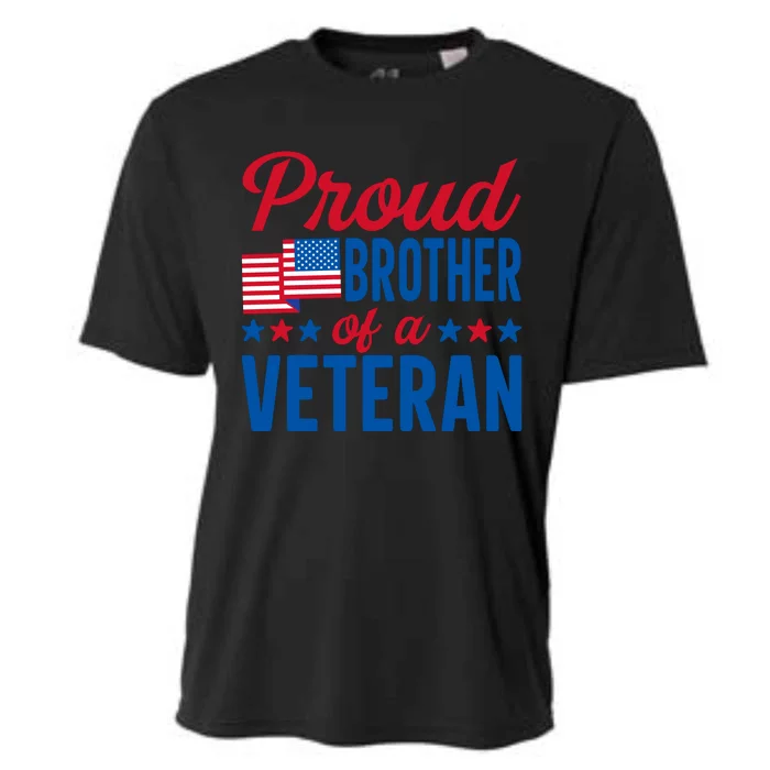 Proud Brother Of Veterans Day T Cooling Performance Crew T-Shirt