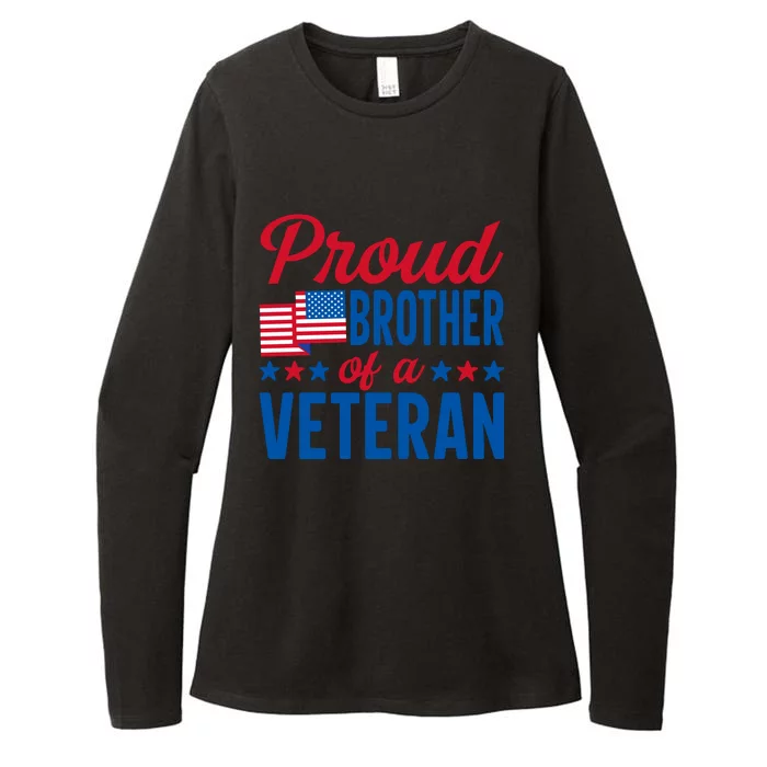 Proud Brother Of Veterans Day T Womens CVC Long Sleeve Shirt