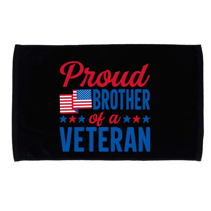 Proud Brother Of Veterans Day T Microfiber Hand Towel