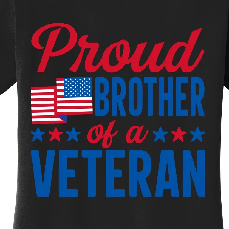 Proud Brother Of Veterans Day T Women's T-Shirt