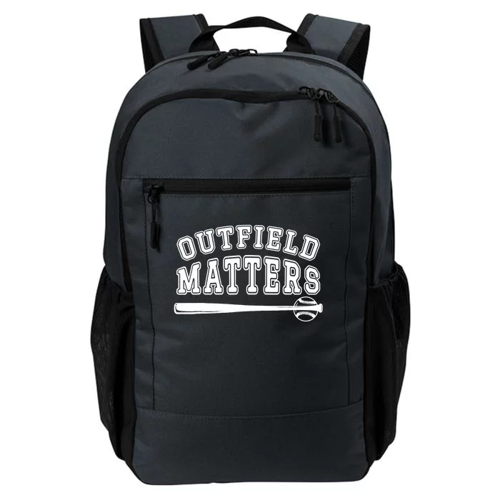 Playing Baseball Outfield Matters - Baseball Outfields Funny Daily Commute Backpack