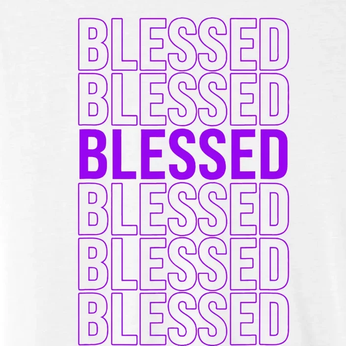 Purple Blessed Purple ChromaSoft Performance T-Shirt