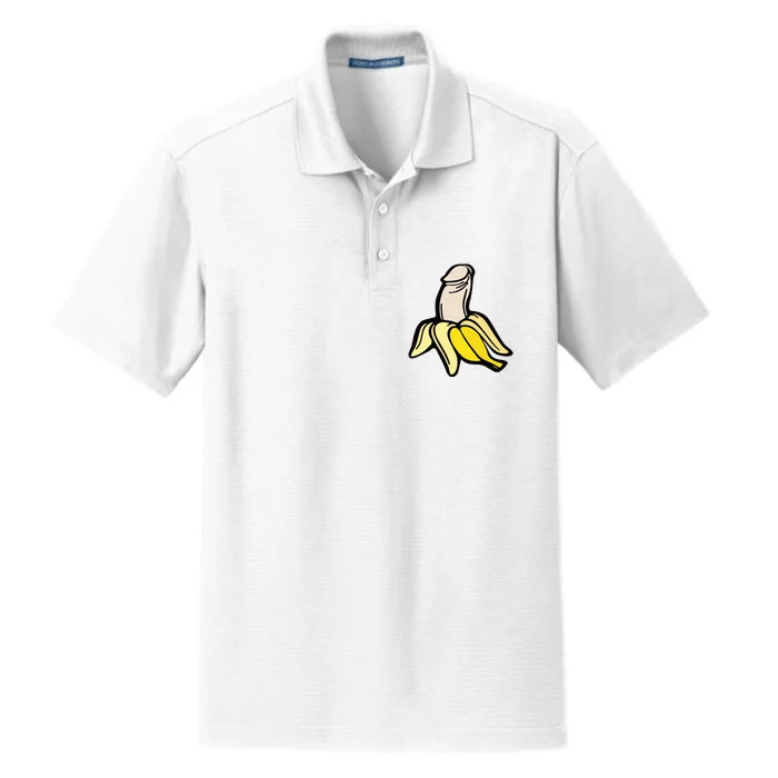 Penis Banana Dry Zone Grid Performance Polo