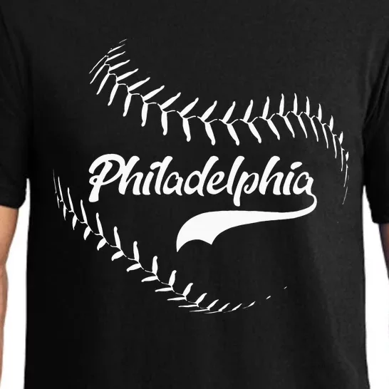 Philadelphia Baseball P.H.I.L.L.Y Swoosh Pajama Set