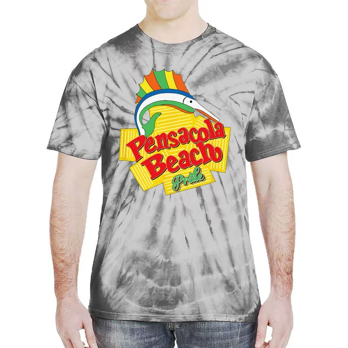 Pensacola Beach Pride Tie-Dye T-Shirt