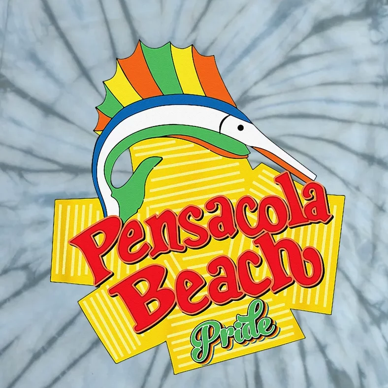 Pensacola Beach Pride Tie-Dye T-Shirt