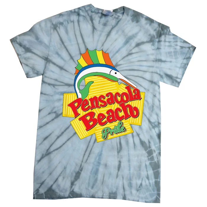 Pensacola Beach Pride Tie-Dye T-Shirt