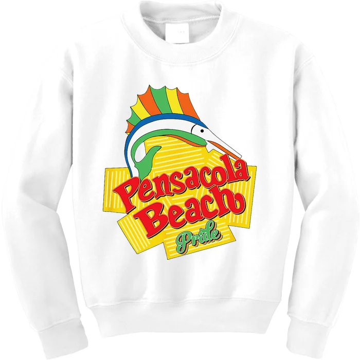 Pensacola Beach Pride Kids Sweatshirt