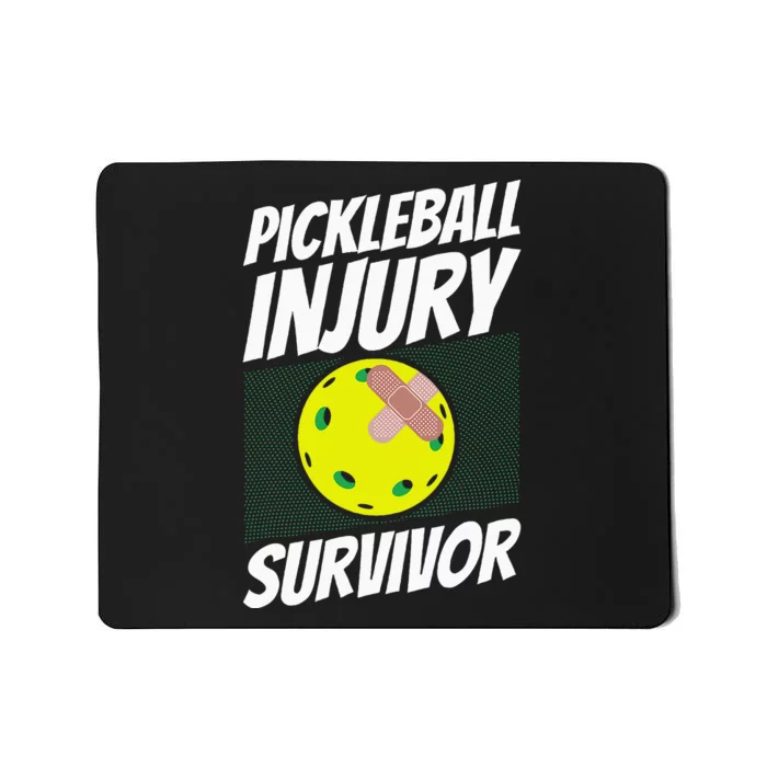 Pickleball Bandaid Pickleball Injury Survivor Mousepad