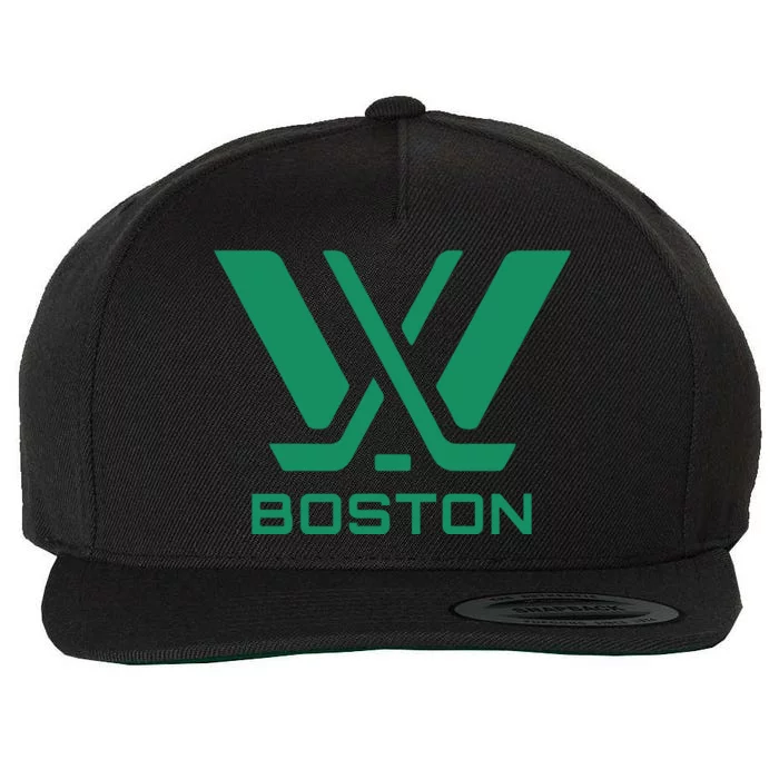 Pwhl Boston Wool Snapback Cap