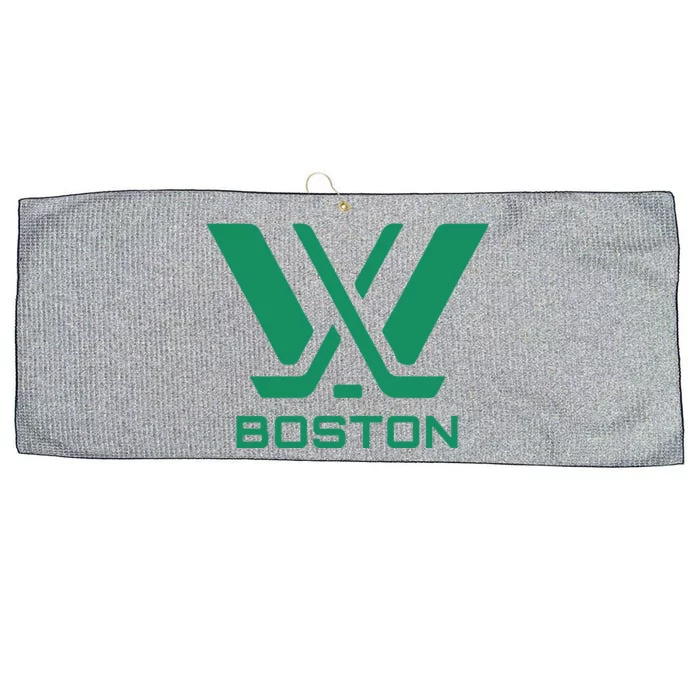 Pwhl Boston Large Microfiber Waffle Golf Towel