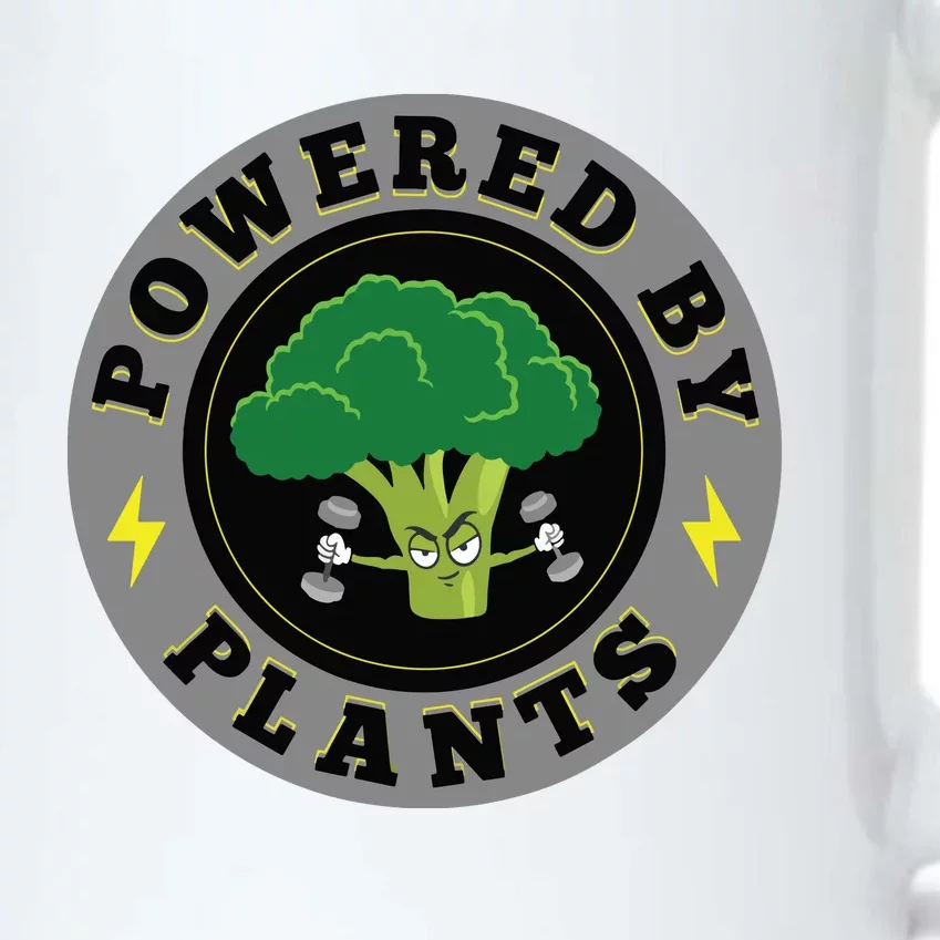 Powered By Plants Funny Vegan Plant Power Black Color Changing Mug