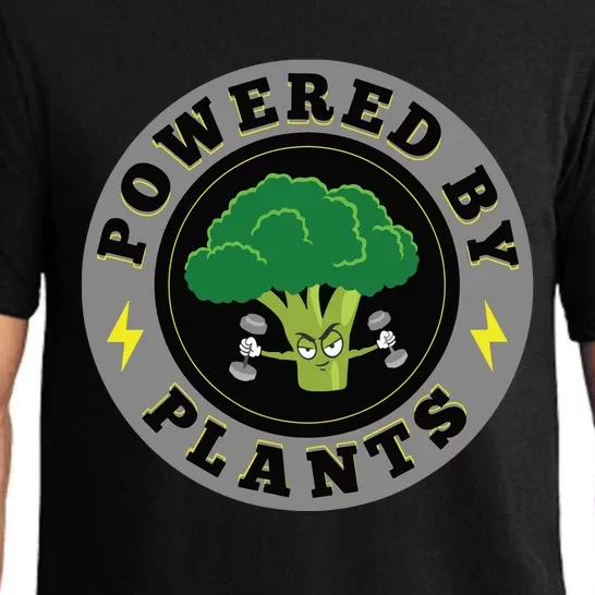 Powered By Plants Funny Vegan Plant Power Pajama Set