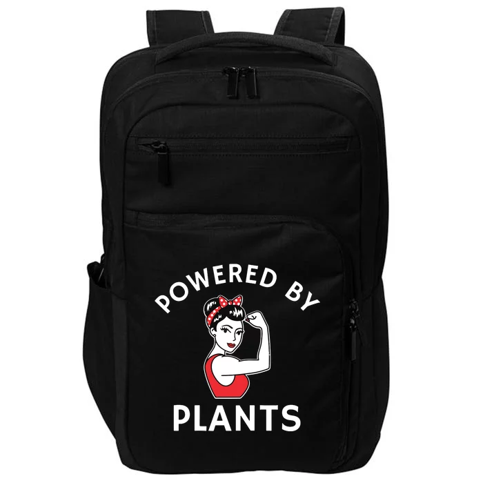 Powered By Plants Retro Womens Vegan Fitness Impact Tech Backpack