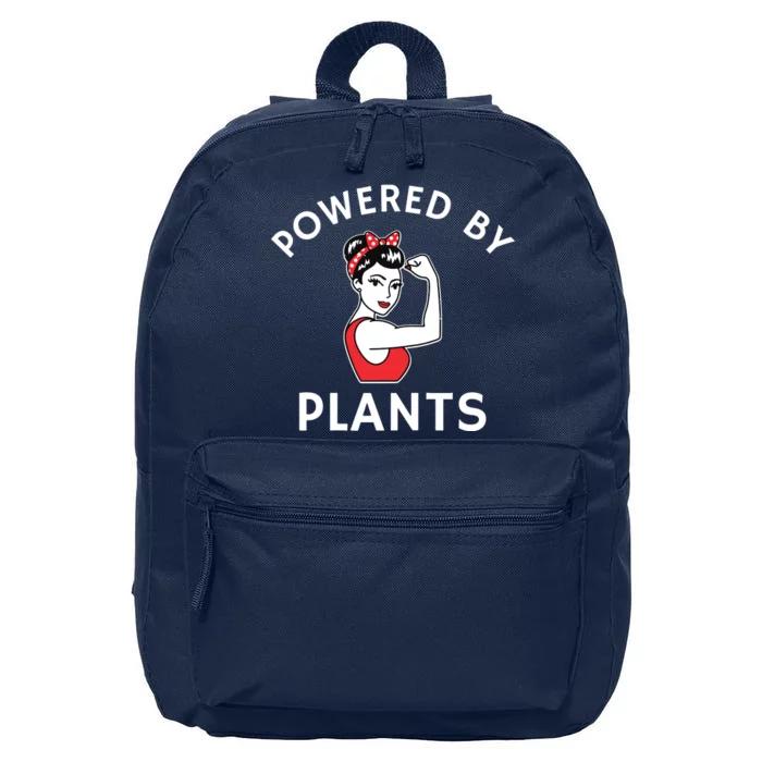 Powered By Plants Retro Womens Vegan Fitness 16 in Basic Backpack