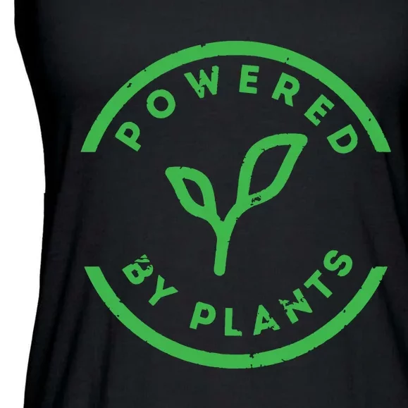 Powered By Plants Vegan Workout Ladies Essential Flowy Tank