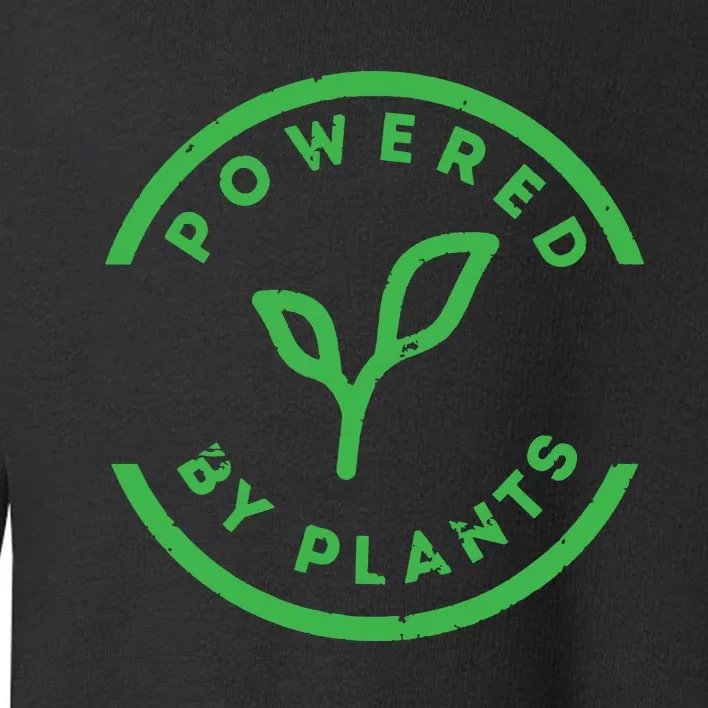 Powered By Plants Vegan Workout Toddler Sweatshirt