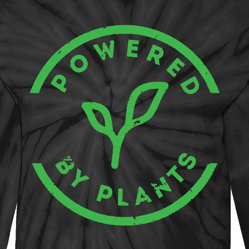 Powered By Plants Vegan Workout Tie-Dye Long Sleeve Shirt