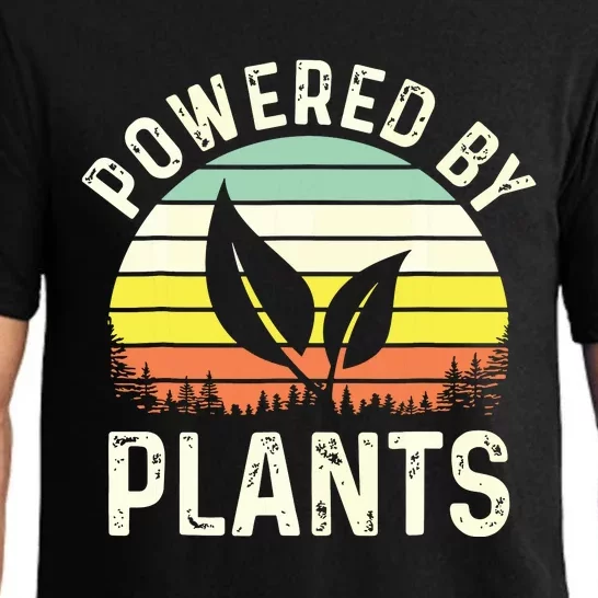 Powered By Plants Veggie Vegan Gardening Pajama Set