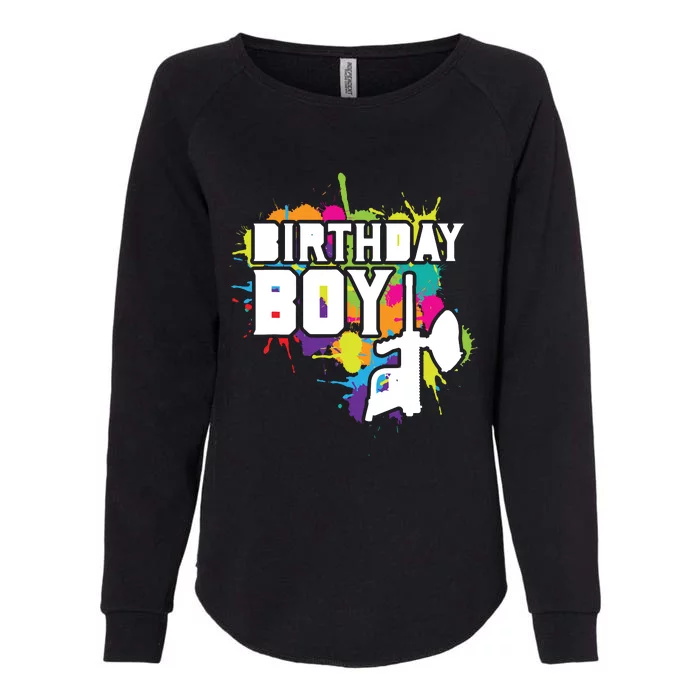 Paintball Birthday Party Theme Womens California Wash Sweatshirt