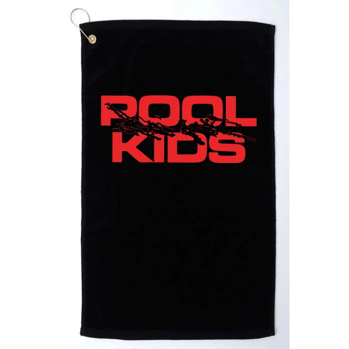 Pool Band Pk Logo Platinum Collection Golf Towel