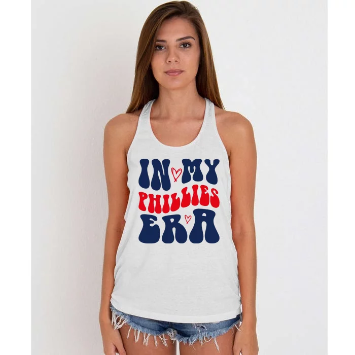 Philadelphia Baseball Women's Knotted Racerback Tank