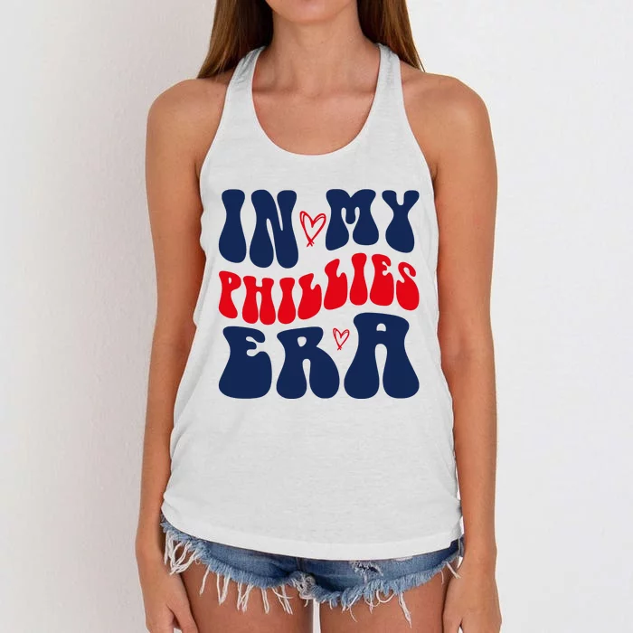 Philadelphia Baseball Women's Knotted Racerback Tank