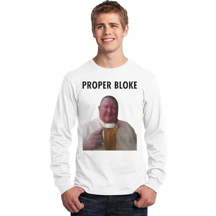 Proper Bloke Tall Long Sleeve T-Shirt