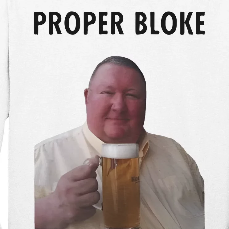 Proper Bloke Tall Long Sleeve T-Shirt